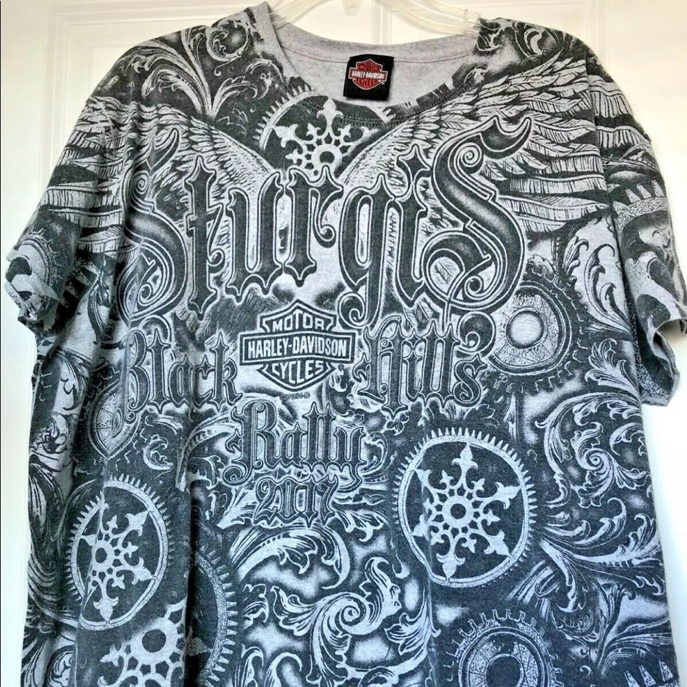 Mens Harley Davidson Sturgis 2017 T-Shirt  2XL